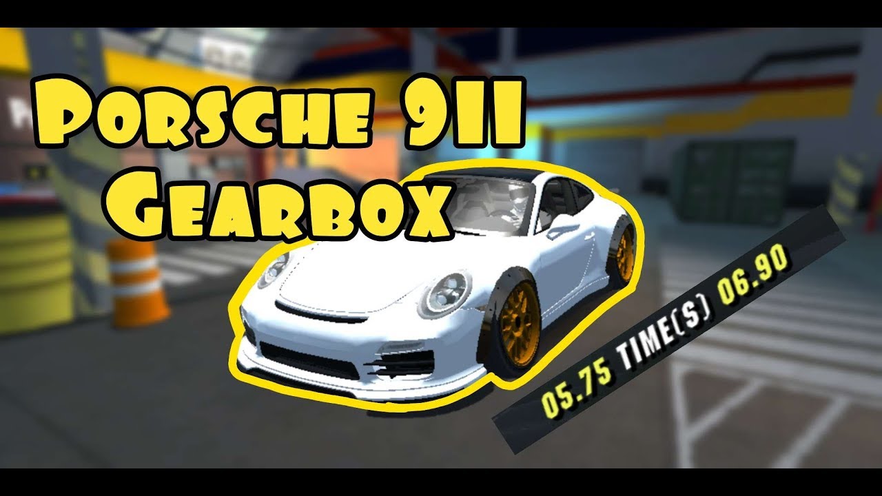 Настройка трансмиссии в car parking порше 911
