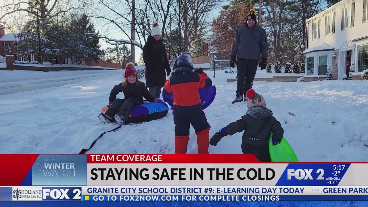 Keeping kids safe outside during the bitter cold - YouTube