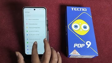 How to set Pin password in Tecno Pop 9 || Tecno me Pin password kaise lagaye