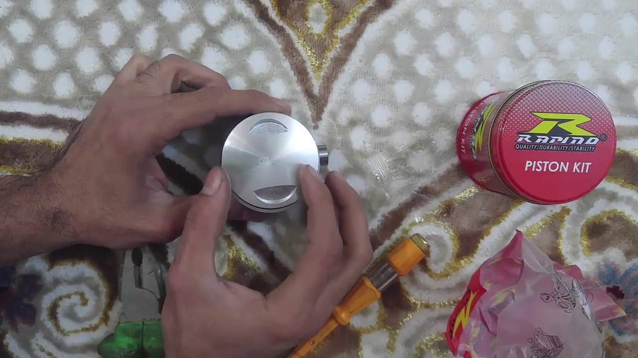 البستن و كيفية تركيبه و مدة تشغيل الدراجة بعد التجفيت