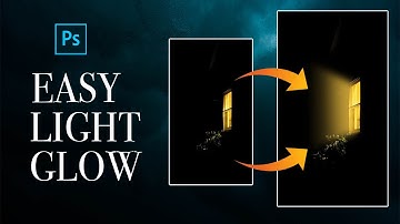 Super EASY light glow effect on windows | PHOTOSHOP!