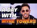 Myke Towers pasa el día con Billboard en Miami | Billboard Cover