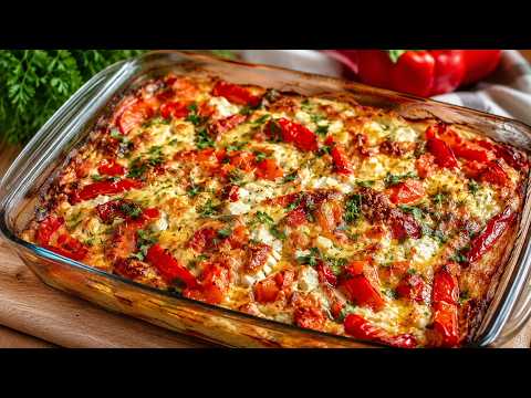 Най-вкусните летни ястия с чушки на фурна!