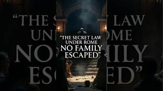 The Roman Law That Destroyed Families