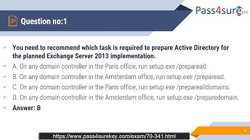 70 341 Exam Dumps Latest Question And Answers