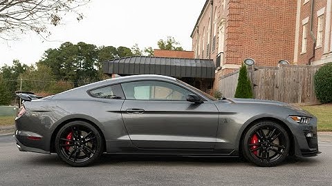 2021 Ford Mustang GT500 483 Miles Walk-around Video
