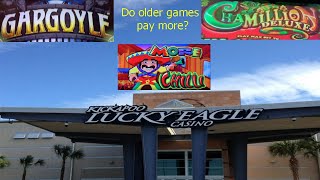 Trying our luck on older games at Kickapoo Lucky Eagle Casino