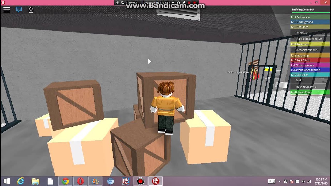 Escape Prison Obby V 3 Read Desc Walkthrough On Roblox Part 1 Youtube - roblox how to do lv 28 in escape prison obby