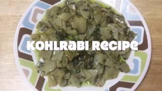Kohlrabi With O Oil Recipe كرنب بالزيت