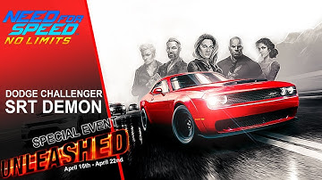 NFS: NO LIMITS Special Event "Unleashed" DODGE CHALLENGER SRT DEMON | WIN THE SERIES
