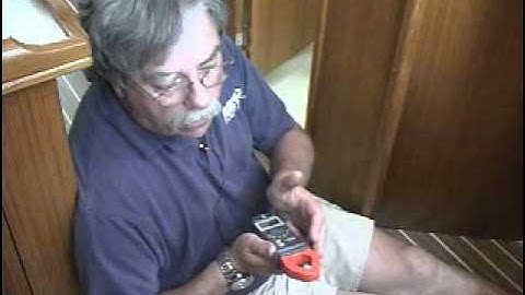 Electrical  Starter Current Draw Test