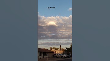 Morning sunrise UAP cloud formation.