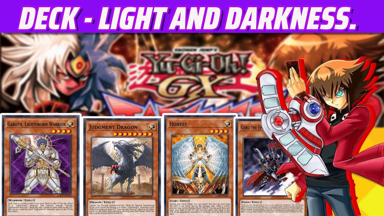 YU GI OH GX TAG FORCE 3 - DECK - LIGHT AND DARKNESS - YouTube