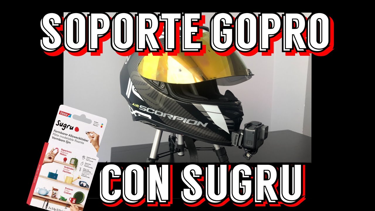 Cómo Poner SOPORTE en Casco, GoPro