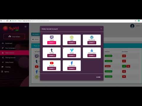 How to connect Dailymotion in SyVid