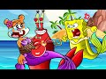 Spongebob Mermaid Story - Please Come Back Home, Sandy Mermaid | Spongebob SquarePants Animation