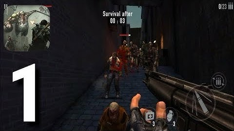 Mad Zombies: Gameplay Walkthrough Part 1 - Tutorial, (IOS,Android)