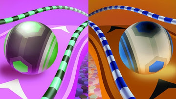 Action Ball vs Reverse gameplay Ball Colour Run walkthrough , iOS Android New Update  part : 1046