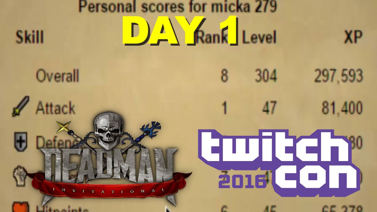 I AM RANK 1 !?! ($10.000 Deadman invitational Tournament 3) - Day1