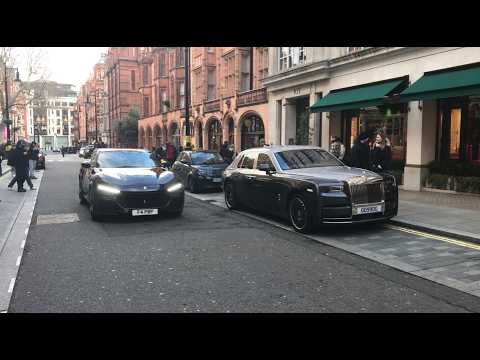 Cars Spotting Luxury Cars In London January 2026 Purosangue Phantom Flying Spur Range Rover 