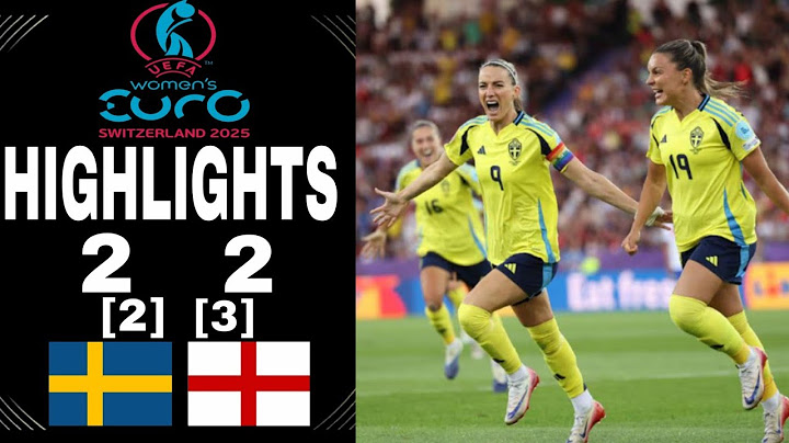Kosovare Asllani mål | Sverige vs England 2-2 [2-3] | Höjdpunkter | UEFA Dam-EM 2025