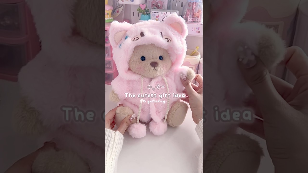 Unboxing the cutest teddy bear 🧸 