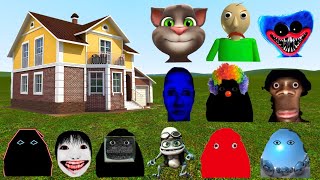 Too Much Nextbots Vs Houses (Part 10) - Garry's Mod