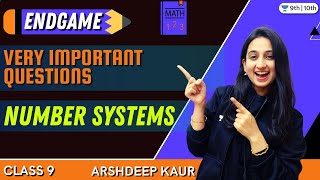 CBSE Class 9: Number Systems | Very Important Questions | Unacademy Class 9 & 10 | Arshdeep Kaur