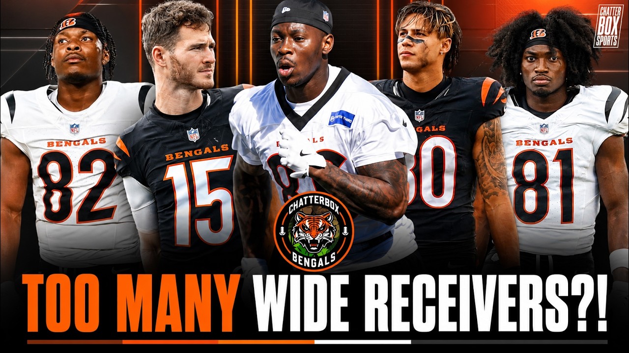 Cincinnati Bengals Have TOO MANY NFL Caliber Wide Receivers! Who Gets Cut? | Breakdown, Analysis