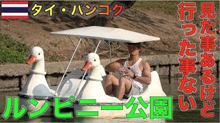 TJが穴場 観光名所ルンピニー公園を紹介した結果。。【タイ・バンコク】　สวนลุมพินีมีอะไรตั้งเยอะแยะ มีเกิดแก่เจ็บตายคล้ายๆกัน~