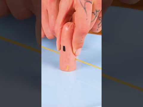 🍝 Fun Sausage Spaghetti Idea for Kids #kids #crafts