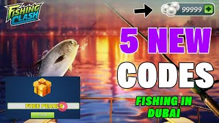 5 New Gift Code🎁 Fishing Clash Codes 2024 | Fishing Clash New Gift Code| Fishing Clash Gameplay