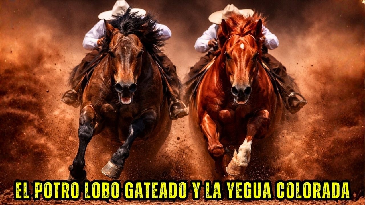 EL POTRO LOBO GATEADO: hacendado cometió el error de despreciar al caballo que nadie podía domar