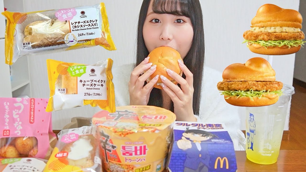 【爆食】新商品大量！食べたいものをひたすら食べまくる休日