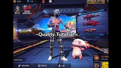 "How to Get 4K & 8K Quality in Free Fire | BEST Quality Tutorial for Android & iOS 🔥"