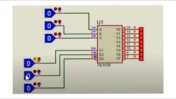 Working of Decoder and Priority Encoder and implement it using 74LS138 and 74LS148