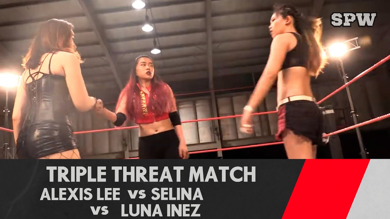 FULL MATCH | Triple Threat Match | Alexis Lee vs Selina vs Luna Inez -  YouTube