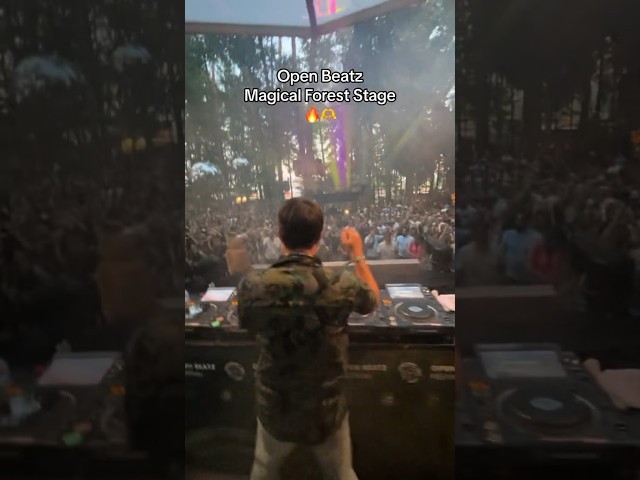 Open Beatz 🔥 #wankelmut #dj #festival #vibes