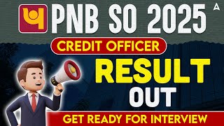 PNB SO Result 2025 | PNB SO Credit Officer Result 2025 | PNB SO Credit Officer Cut Off 2025