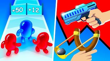 Join Blob Clash 3D | Crowd Evolution - 1⭐MAX FIRERATE Gameplay Walkthrough (Freeplay)