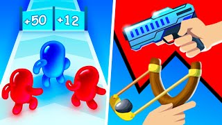 Join Blob Clash 3D | Crowd Evolution - 1⭐MAX FIRERATE Gameplay Walkthrough (Freeplay)