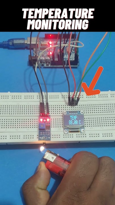 TEMPERATURE MONITORING - USING ARDUINO - YouTube