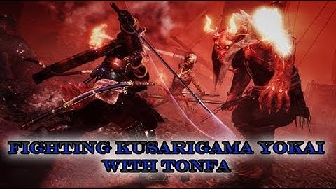 NIOH | KUSARIGAMA YOKAI | FIGHTING USING TONFA | WAY OF THE NIOH