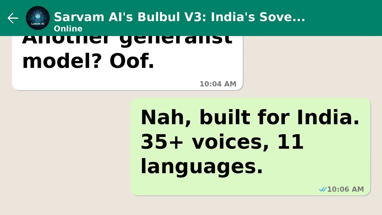 Sarvam AI's Bulbul V3: India's Sovereign Voice Takes on Global Giants – A Developer's Deep Dive