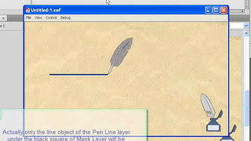 Flash masking tutorial - draw line animation effect