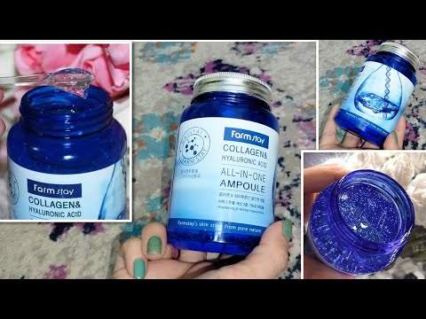 ريفيو عن فارم ستاي الكوري   كولاجين وهيالورونيك أسيد يستاهل الضجه رأي فيه ومكوناته