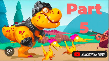 Dino Bash | Dinosaur Battle  New Gameplay  Walkthrough Android Part 5 Mk Games...