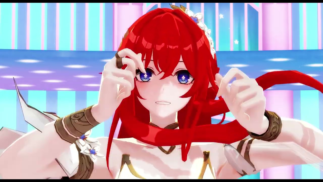 レッドストーン mmdplayer様 MMD崩壊スターレイル】トリスビアスで君色に染まる - YouTube