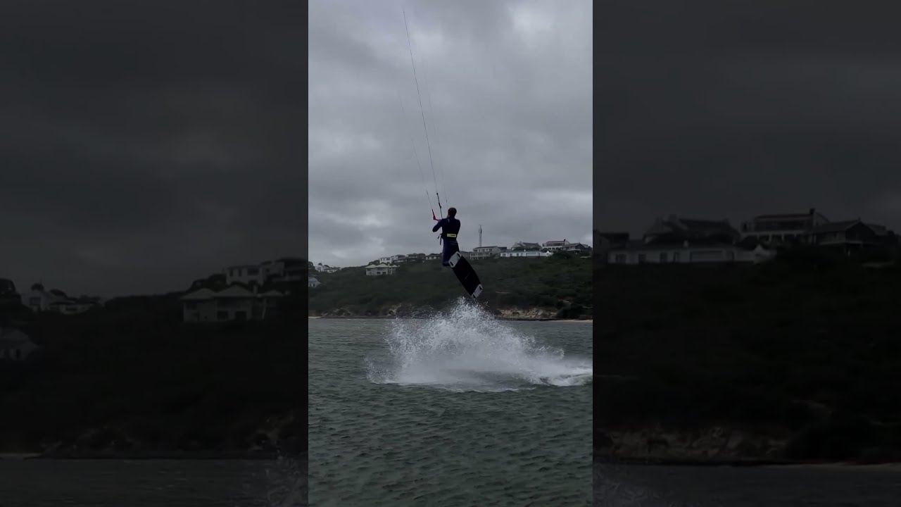 Kiteboarding Lateback kiteloop, Julian