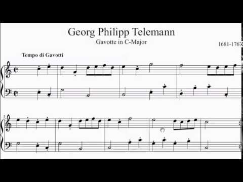 HKSMF 67th Piano 2015 Class 100 Grade 1 Telemann Gavotte Incomplete Sheet Music 